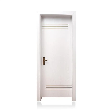 Líneas decorativas rentables Puerta de WPC para el hogar