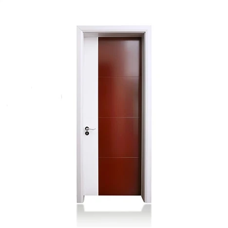 Puerta de WPC elegante e insípida para interior